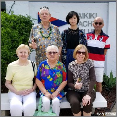 After brunch at Waikiki Yacht Club